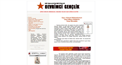 Desktop Screenshot of antioligarsikgenclik.com